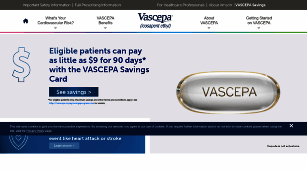 vascepa.com