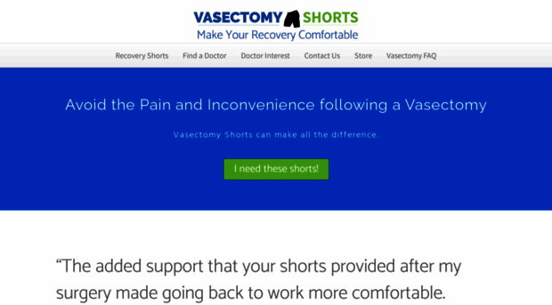 vasectomyshorts.com