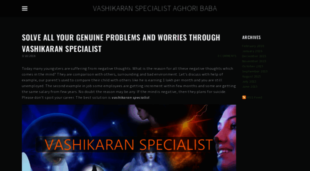 vashikaranspecialistaghoribabag.weebly.com