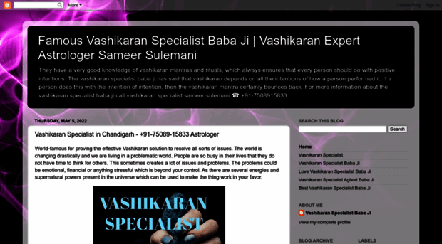 vashikaranspecialistsbabaji.blogspot.com