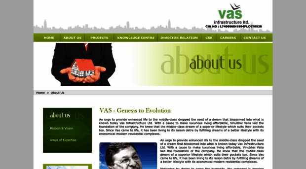 vasinfrastructureltd.com