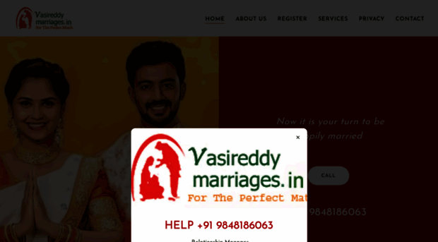 vasireddymarriages.in