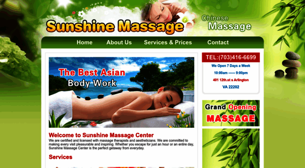 vasunshinemassagecenter.com