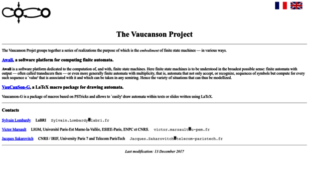 vaucanson-project.org