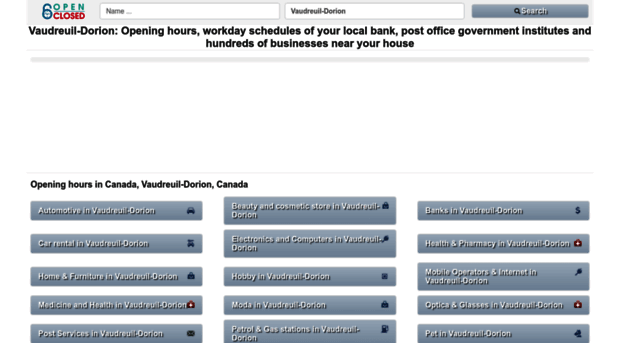 vaudreuil-dorion.open-closed.ca