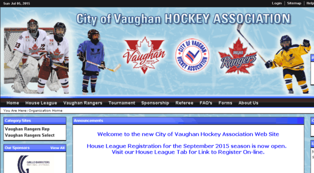vaughanhockey.net