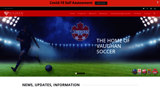 vaughansoccer.com