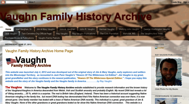 vaughnfamilyhistory.blogspot.com