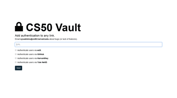 vault.cs50.net