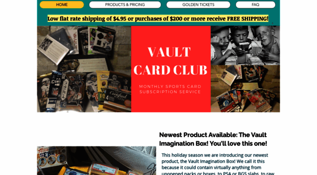 vaultcardclub.com