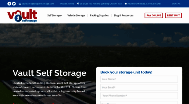 vaultselfstorage.com