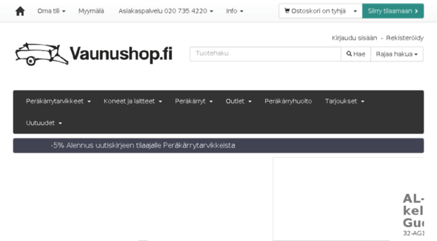 vaunushop.fi