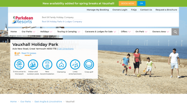 vauxhallholidaypark.co.uk