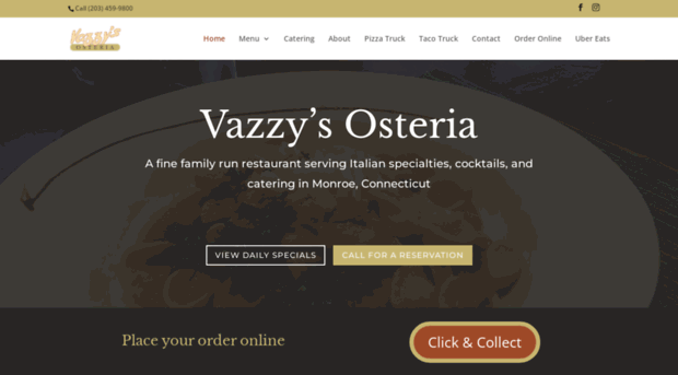 vazzysosteria.com