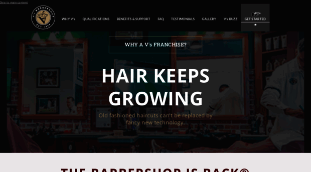 vbarbershopfranchise.com