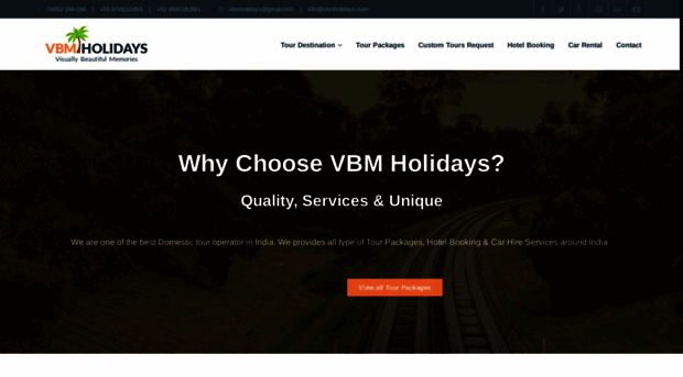 vbmholidays.com