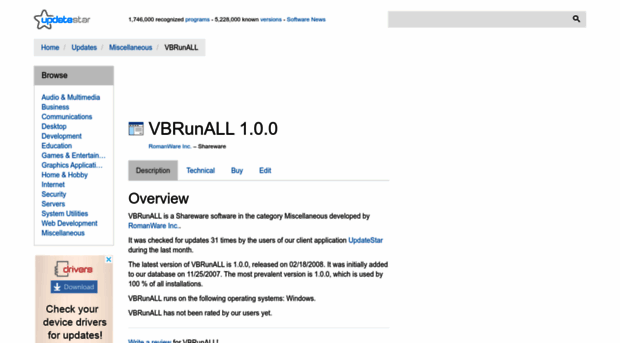 vbrunall.updatestar.com