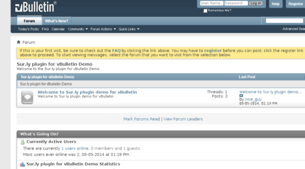 vbulletin.demo.sur.ly