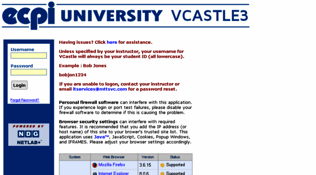 vcastle3.ecpi.edu