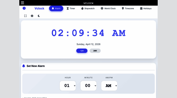 vclock.live