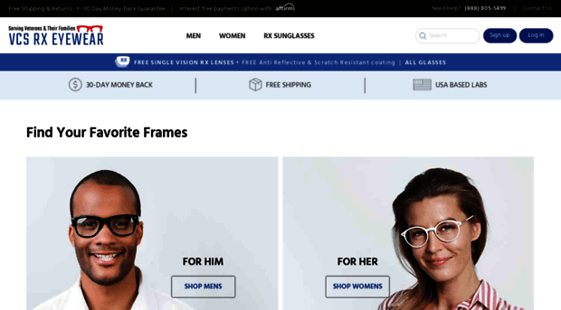 vcsrxeyewear.com