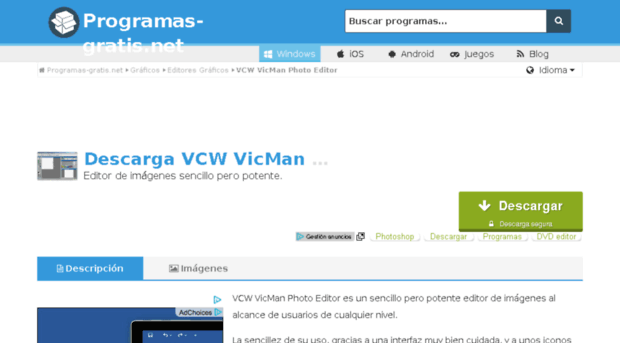 vcw-vicman-photo-editor.programas-gratis.net