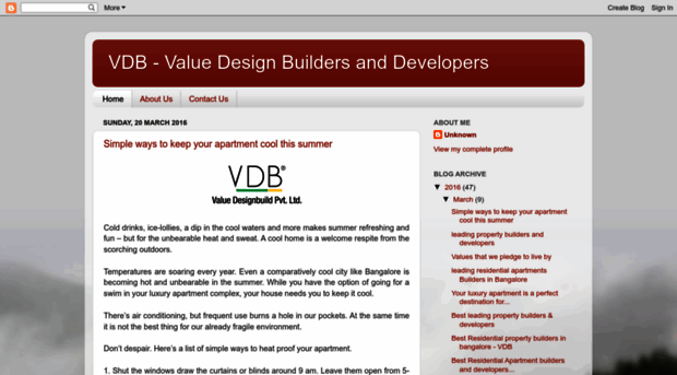 vdbbuildersanddevelopers.blogspot.com