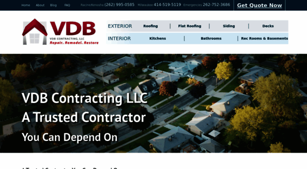 vdbcontractors.com