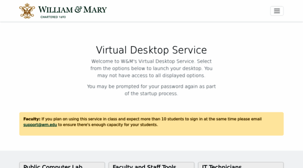 vdesktop.wm.edu