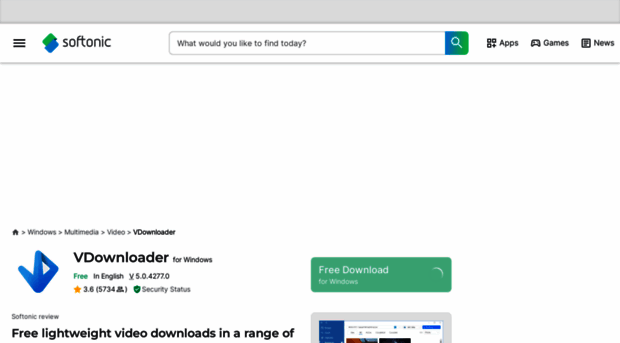 vdownloader.he.softonic.com