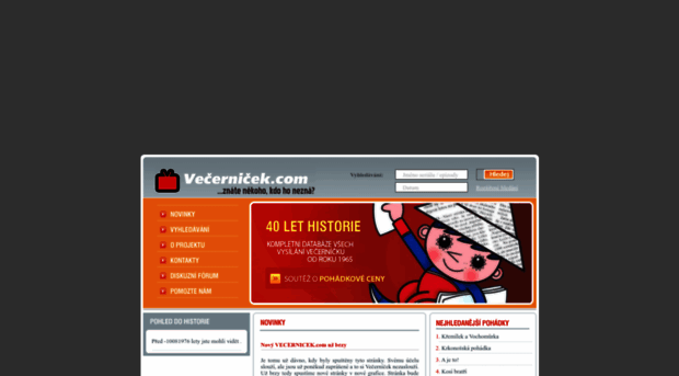 vecernicek.com