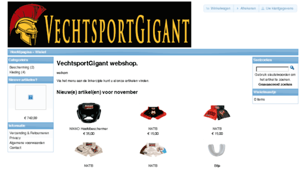 vechtsport-gigant.nl