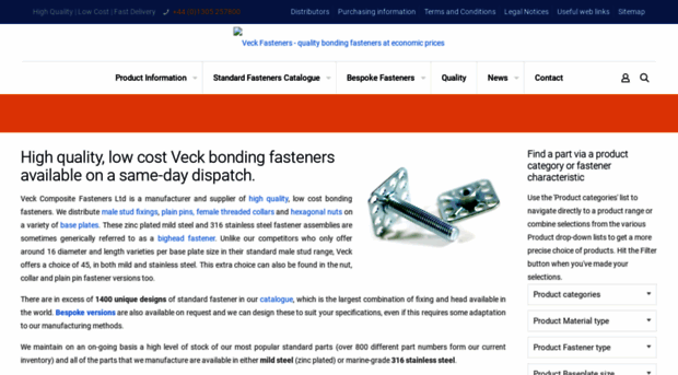 veckfasteners.com