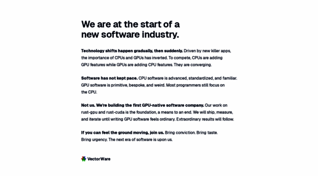 vectorware.com