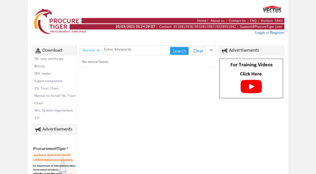 vectus.procuretiger.com