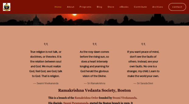 vedantasociety.net