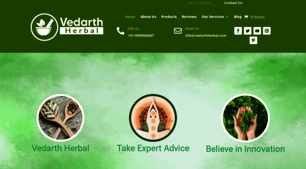 vedarthherbal.com