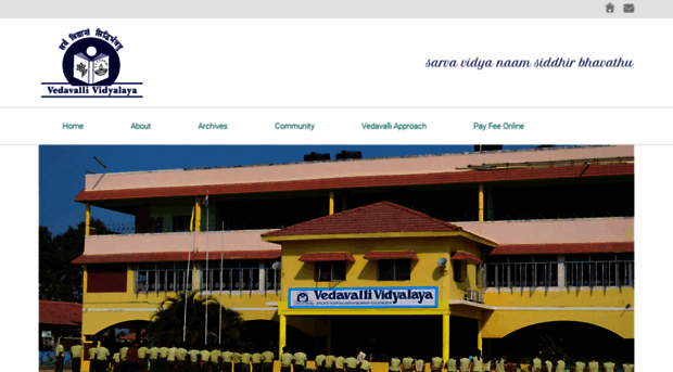 vedavallividyalaya.org