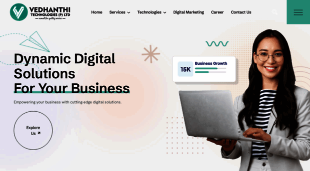 vedhanthitechnologies.com