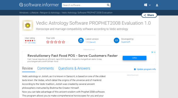 vedic-astrology-software-prophet2008-eva.software.informer.com