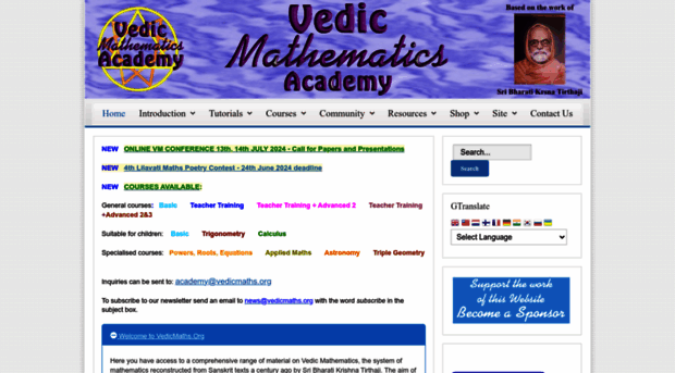 vedicmaths.org