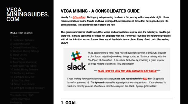 vega.miningguides.com