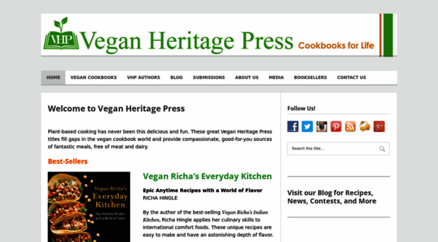 veganheritagepress.com