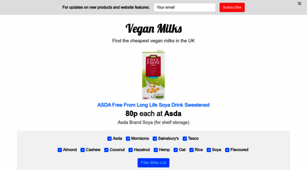 veganmilks.com