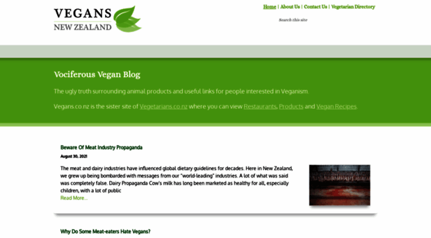 vegans.co.nz
