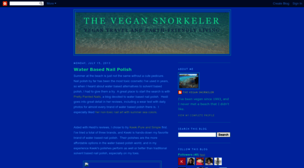 vegansnorkeler.blogspot.com