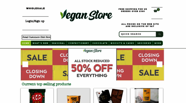veganstorewholesale.com