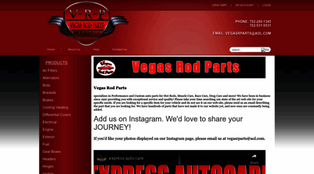 vegasrodparts.com