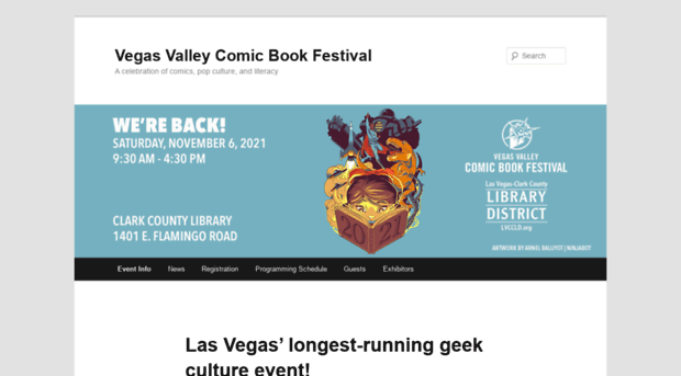 vegasvalleycomicbookfestival.org