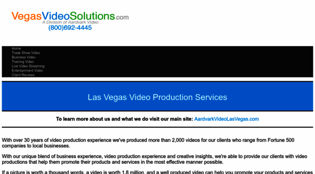 vegasvideosolutions.com